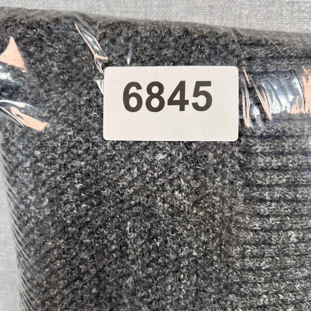 GAP‎ Budding Cable Knit Fisherman Sweater Men M Dark Charcoal Gray Cozy Normcore
